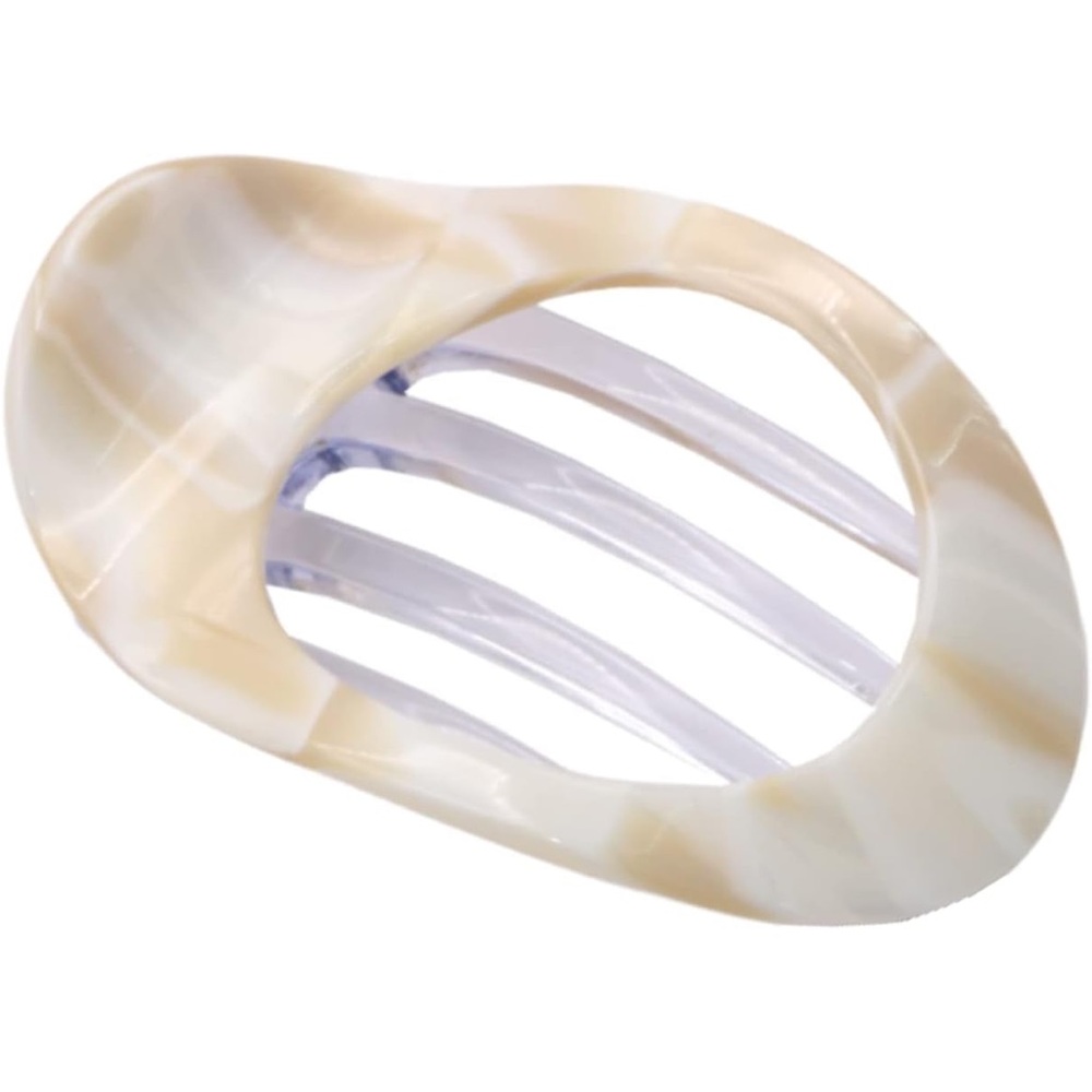 Elegant French Amie Cream Hair Clip